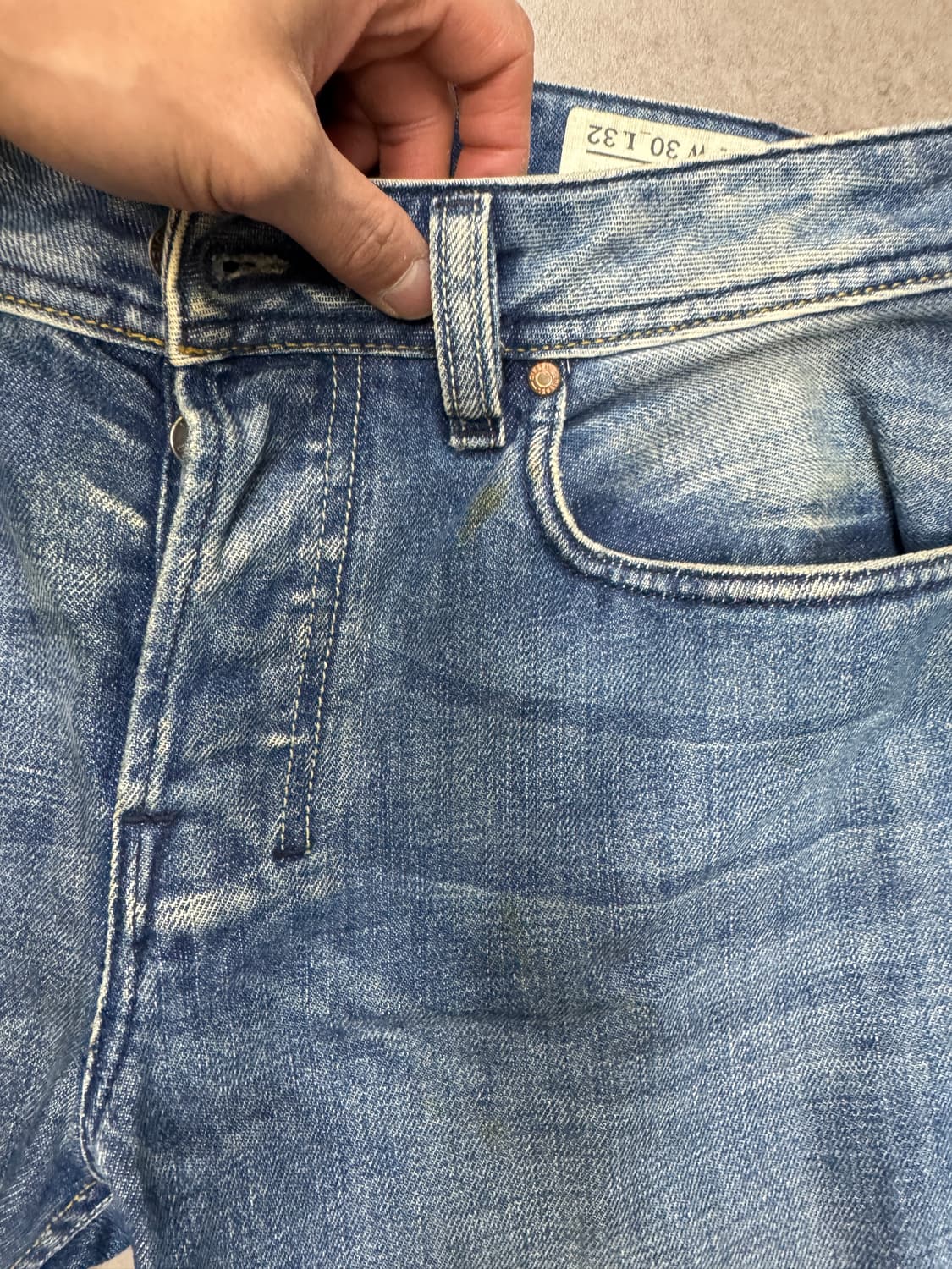 DIESEL ZATHAN 부츠컷 데님 (W30) 상품이미지7