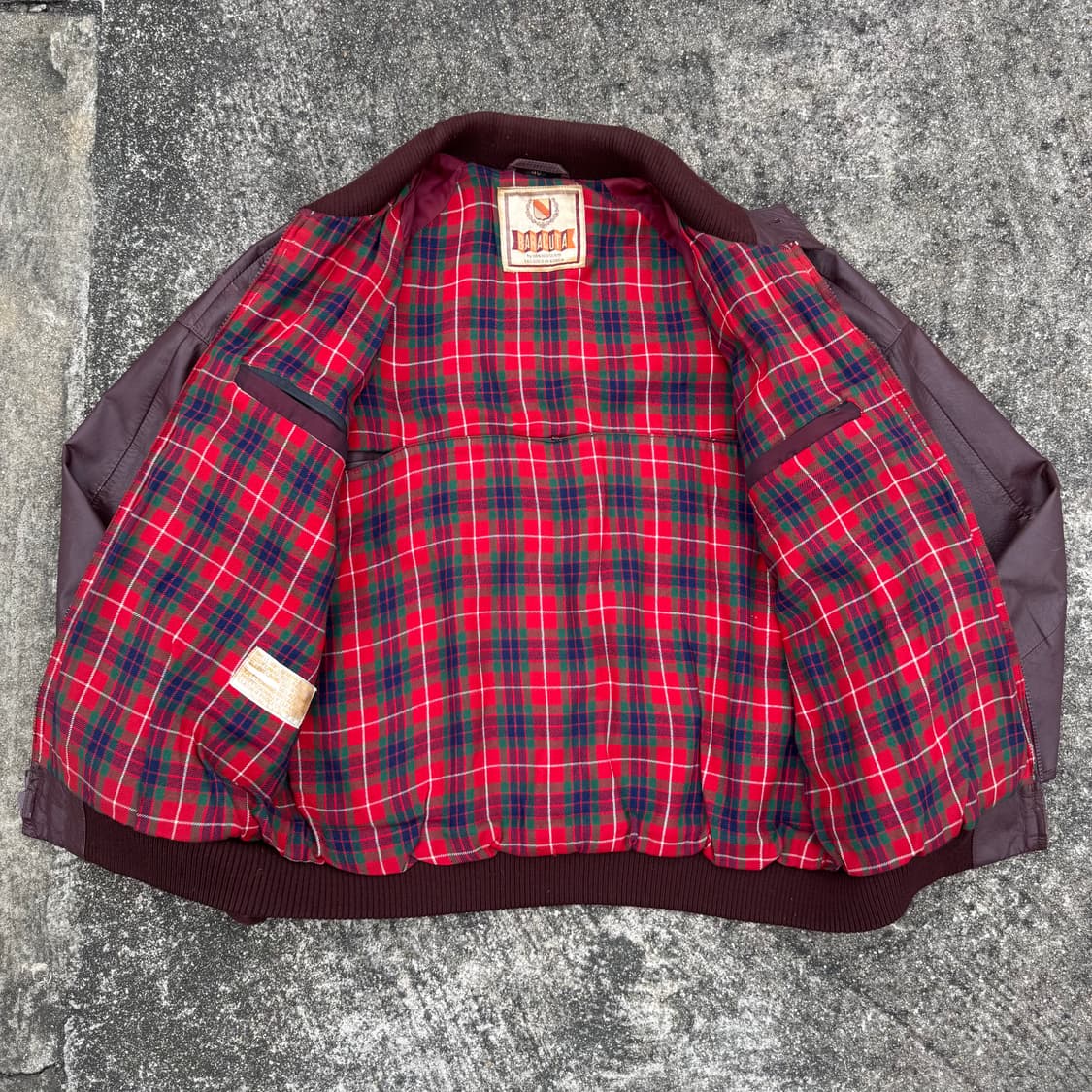 [L] 90s Baracuta 바라쿠타 G9 헤링턴 가죽 자켓 상품이미지2