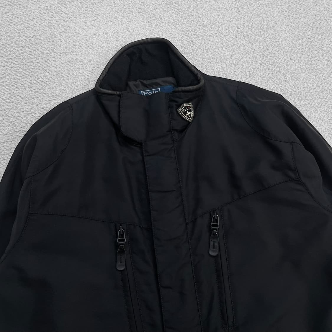 폴로 랄프로렌 유틸리티 포켓 다운 점퍼 자켓 블랙 상품이미지2