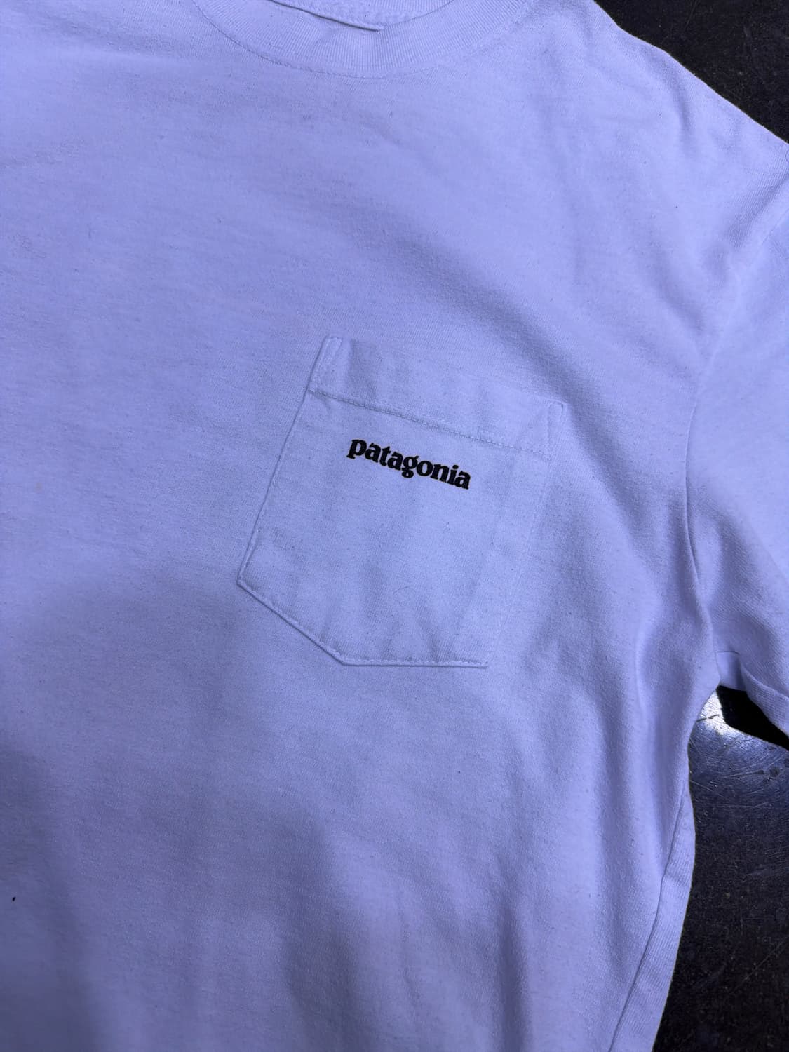 파타고니아 포켓 로고 반팔티셔츠 S 상품이미지3
