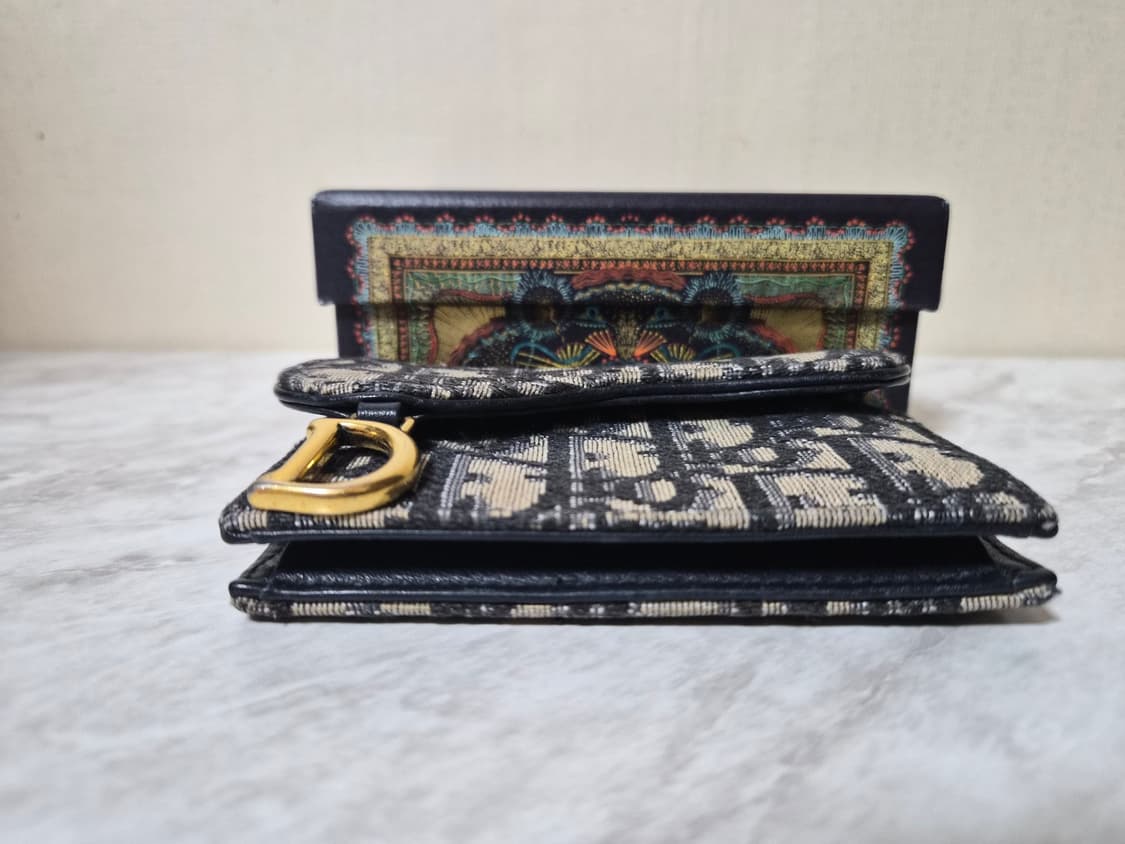 디올   오블리크 새들 카드지갑 상품이미지5