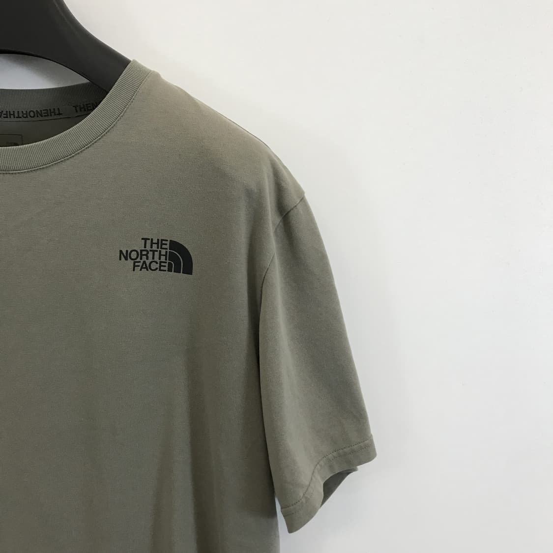 노스페이스 백프린팅 반팔티셔츠 올리브 [L] 상품이미지2