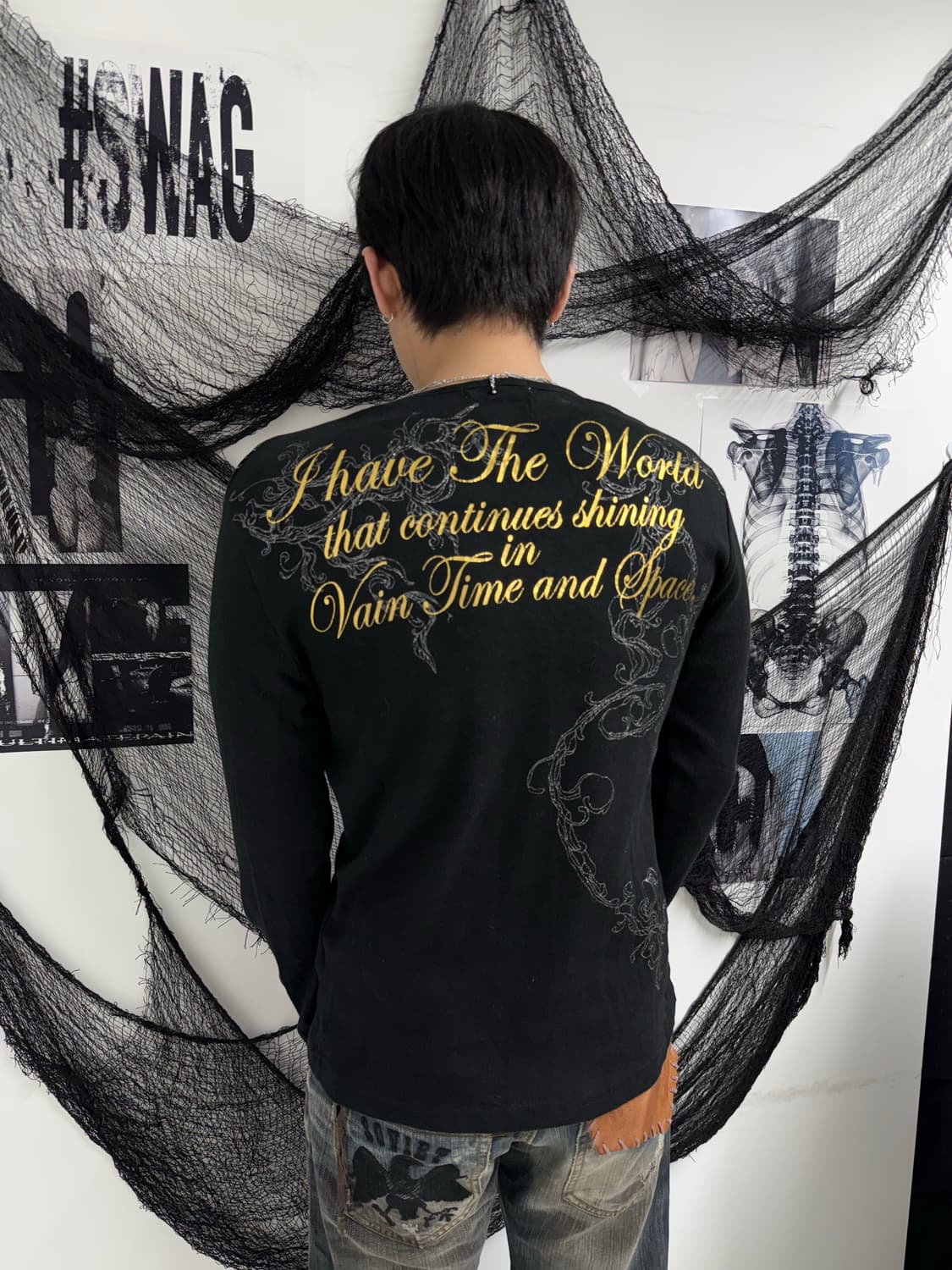 Semantic design lettering longsleeve 상품이미지6