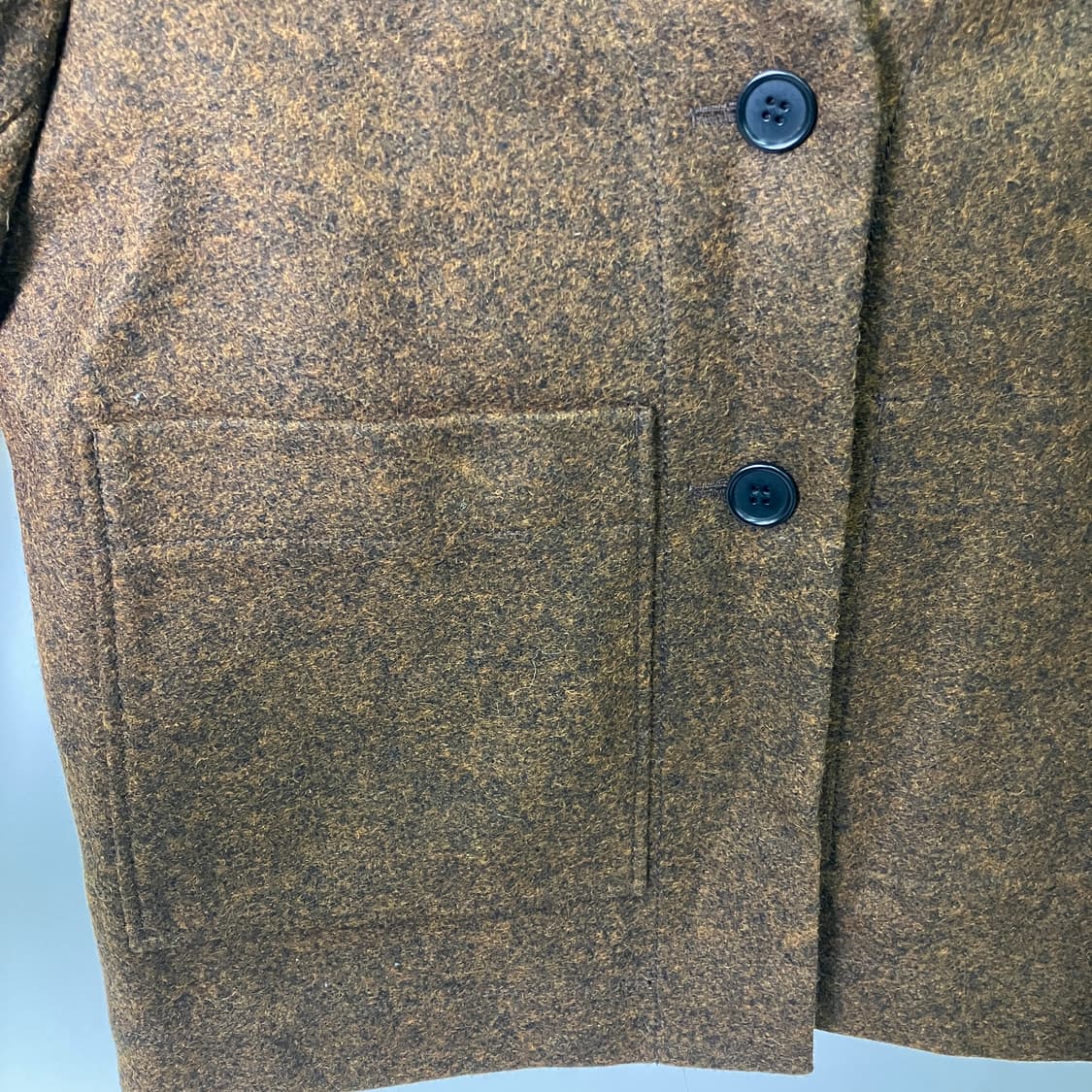 코스 브라운 브이넥 울 자켓 34 상품이미지5