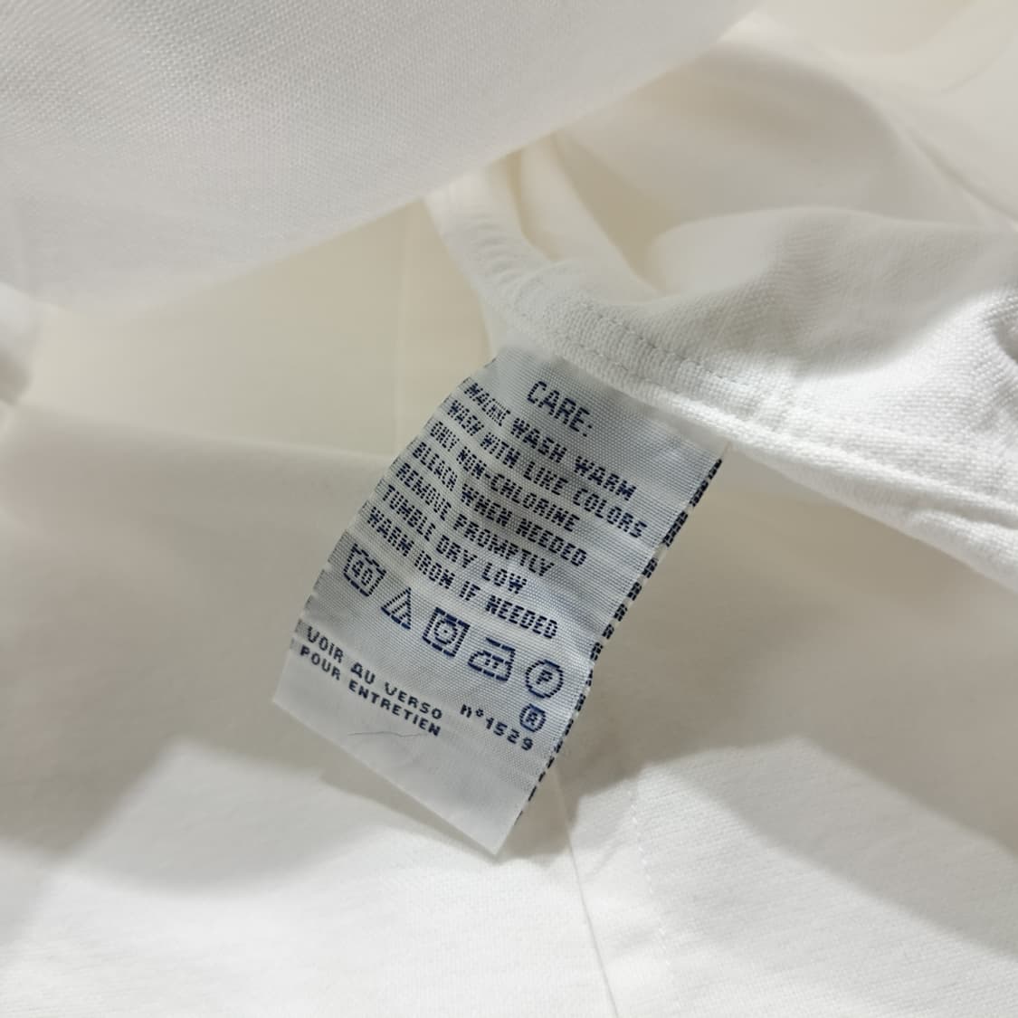 CK096 M 폴로 멀티포니 슬림핏 화이트 셔츠 남방 상품이미지5