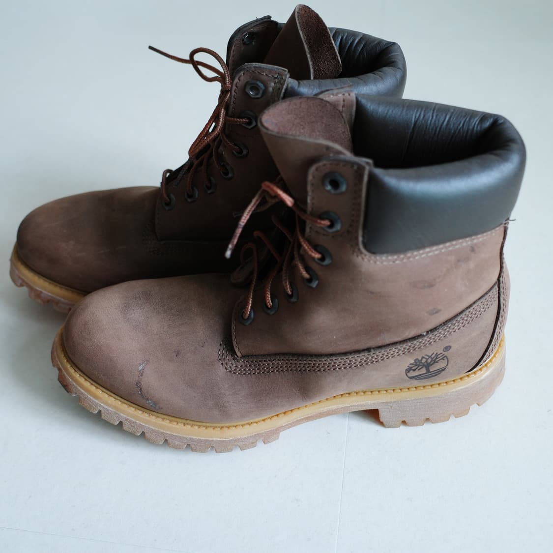 90s 팀버랜드 6인치 프리미엄 클래식 부츠 MADE IN USA 7.5 상품이미지4