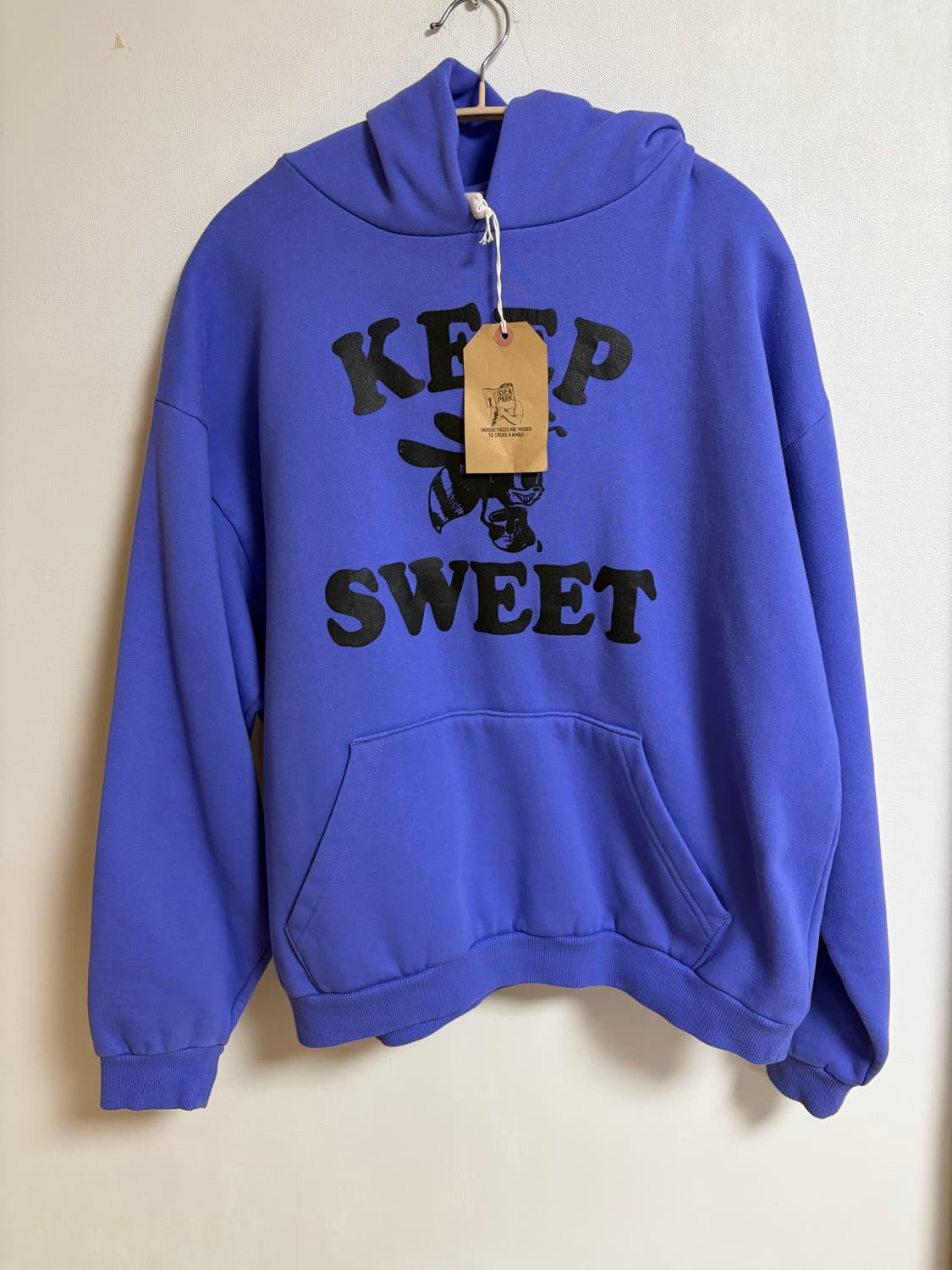 [M]컬렉트피시스 KEEP SWEET 후드티 퍼플 상품이미지1