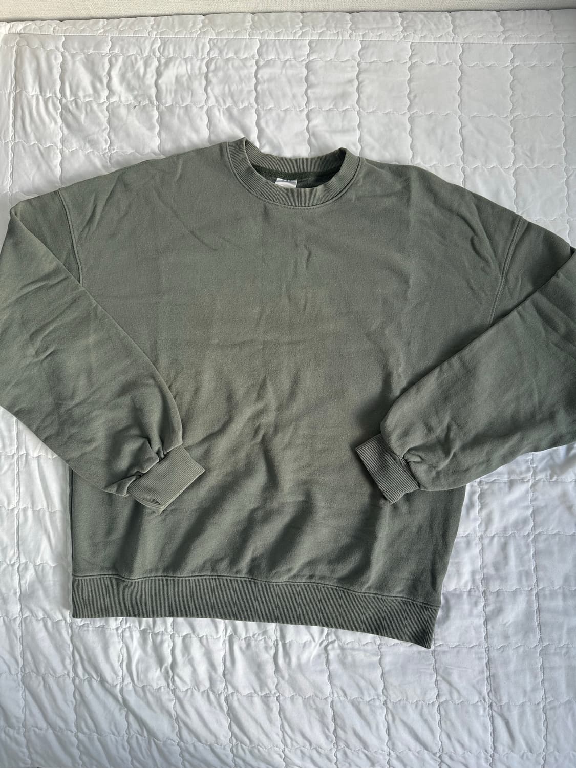 제멋 기모 맨투맨 네이비/카키 상품이미지2