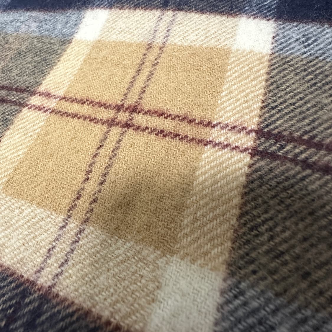 VINTAGE scotland made wool 100% muffler 상품이미지2