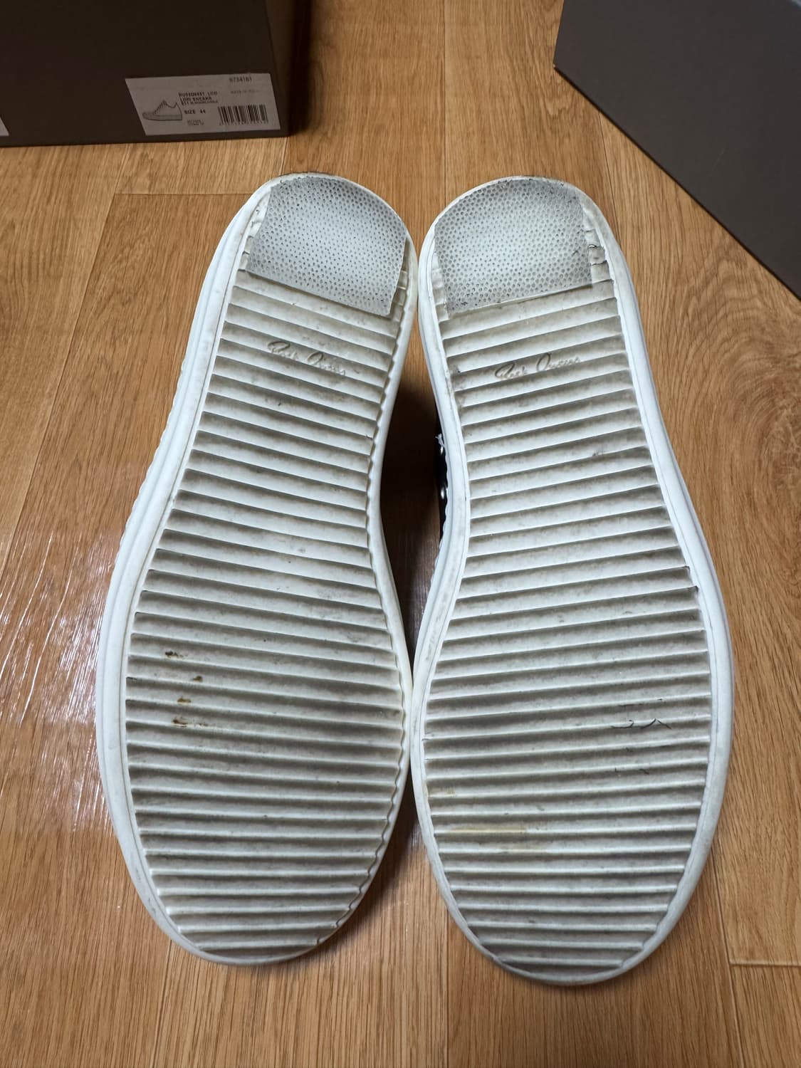 [44] 릭오웬스 라몬즈 로우 블랙 상품이미지6