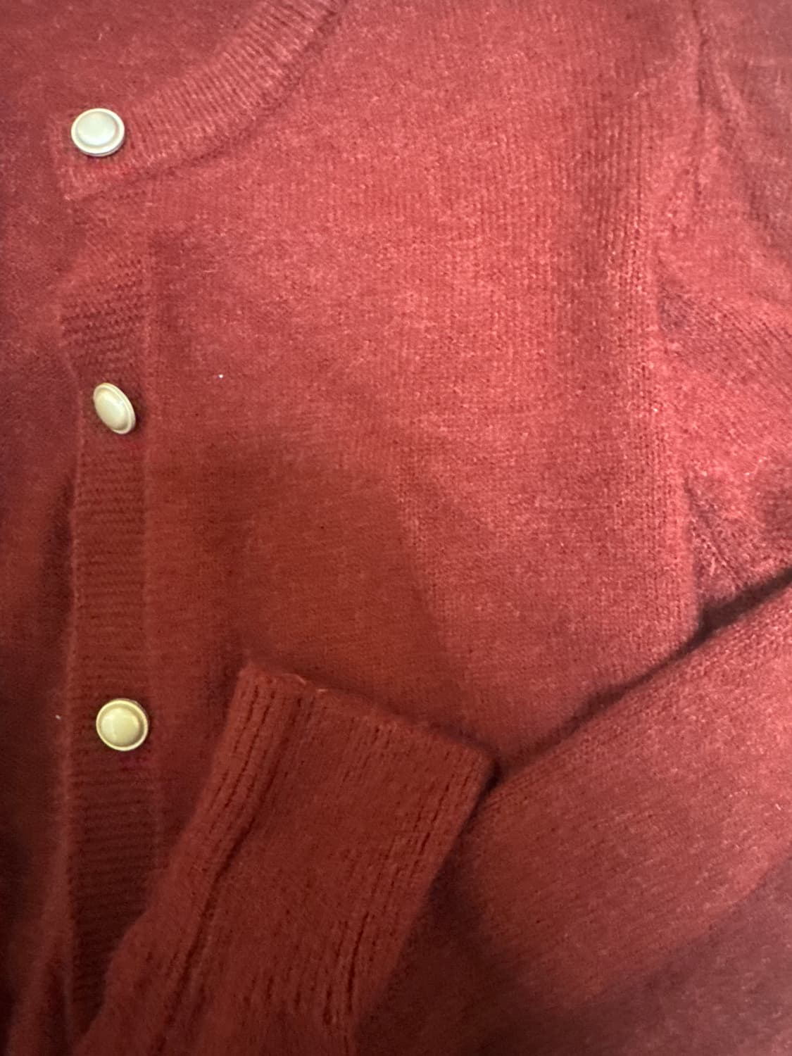 빨간 가디건 판매합니다 상품이미지2