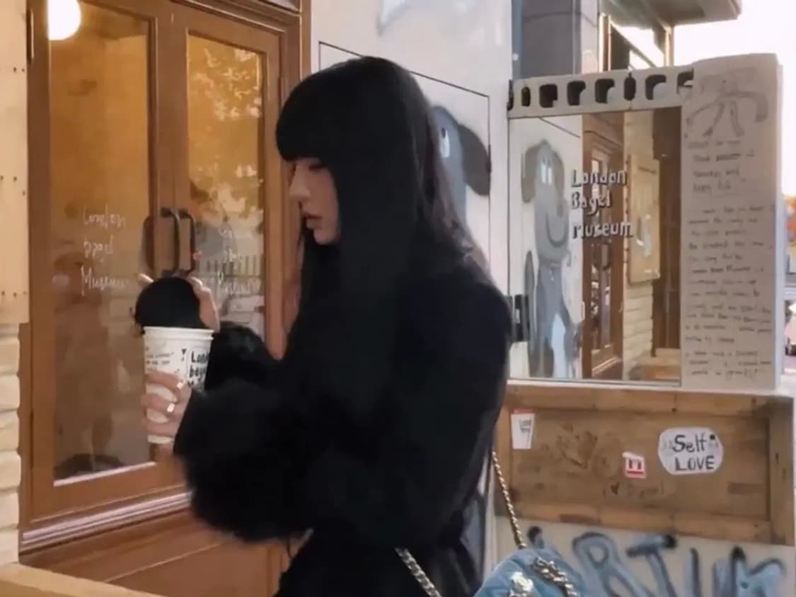 자라 프리미엄 소매 퍼 롱코트 (새은 착용) 상품이미지2