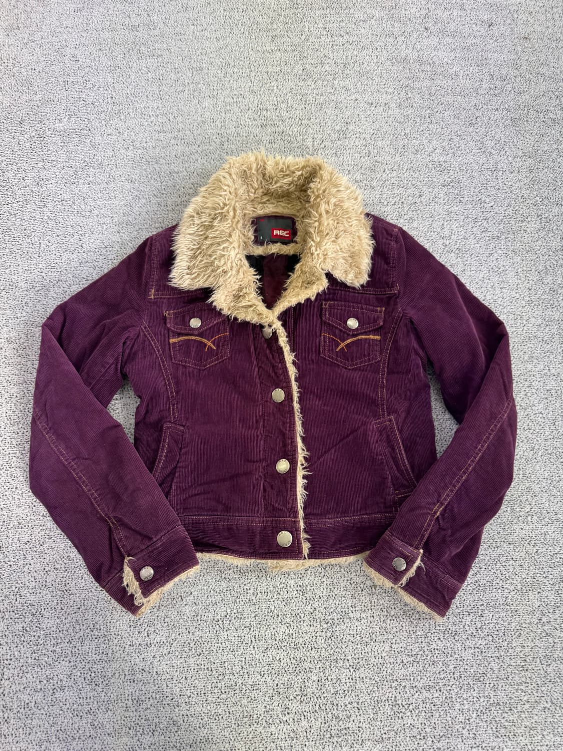 퍼플 코듀로이 자켓 상품이미지5