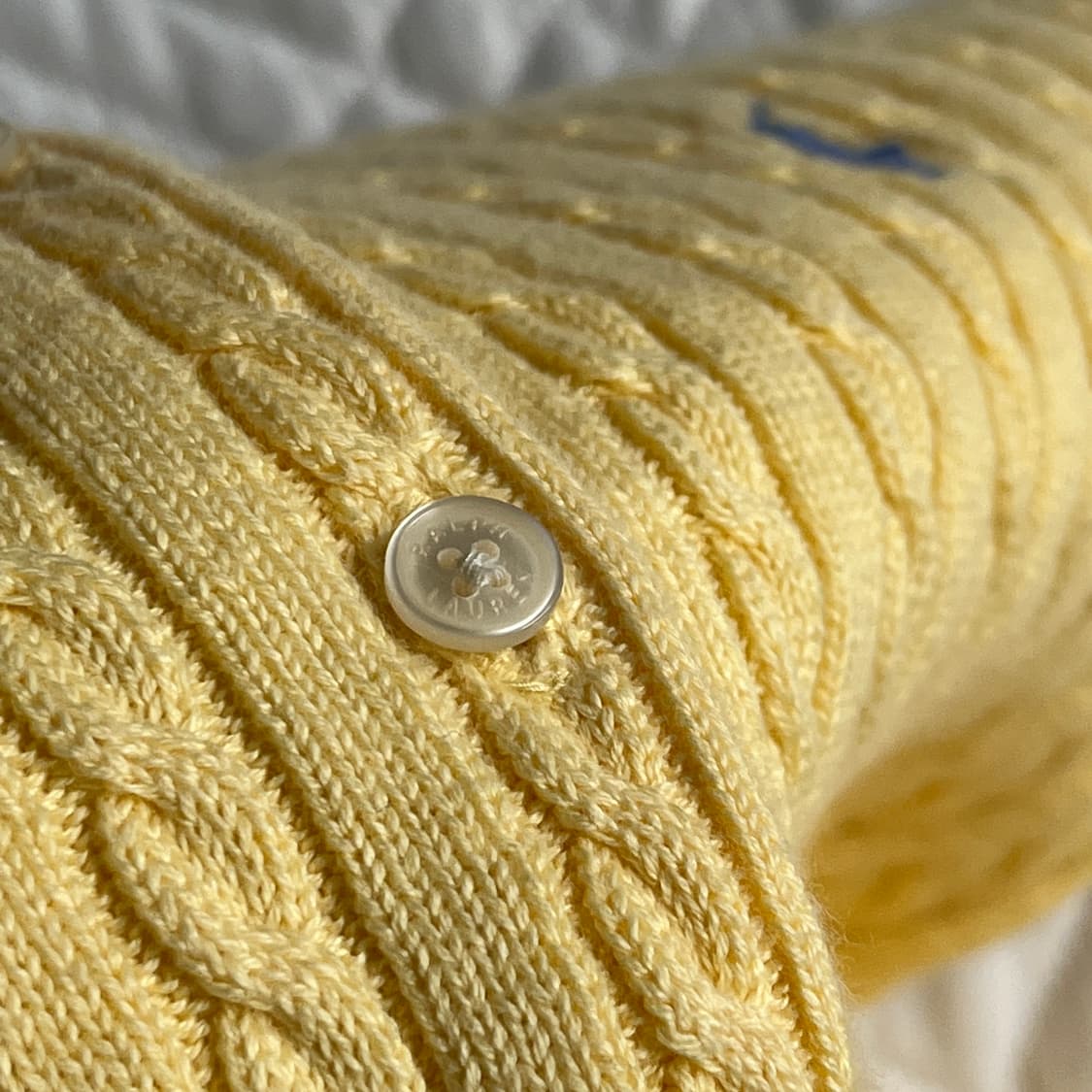 POLO RALPH LAUREN cotton cable cardigan 상품이미지6