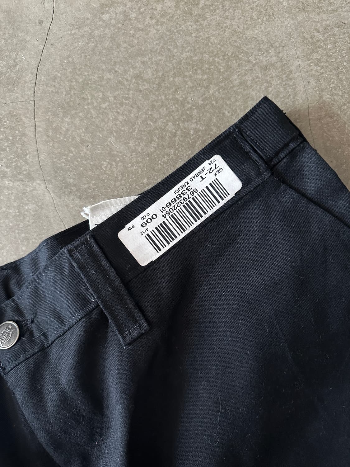 Dickies 874 워크 팬츠 블랙 상품이미지4