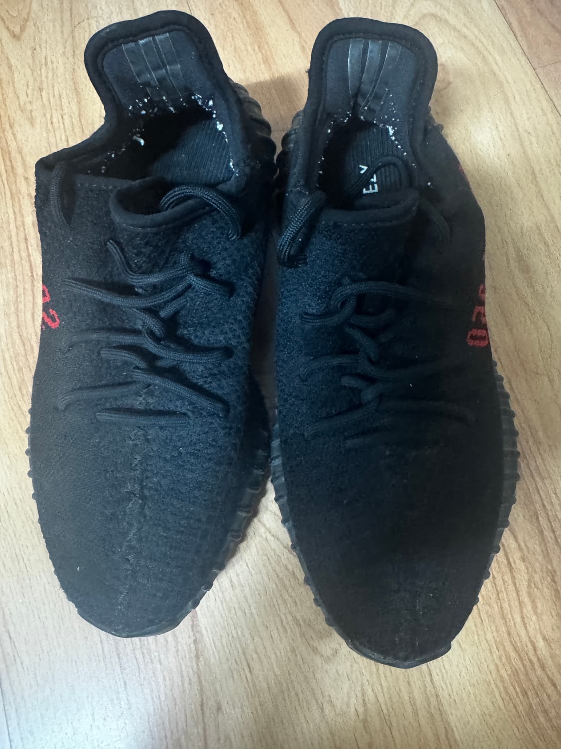 이지부스트350 v2 블랙레드 상품이미지5