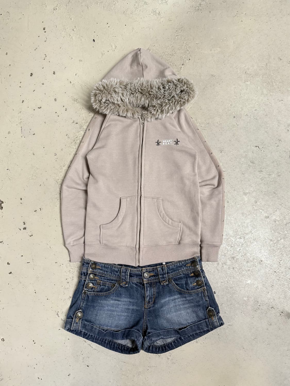 Y2k girl cody set 상품이미지1