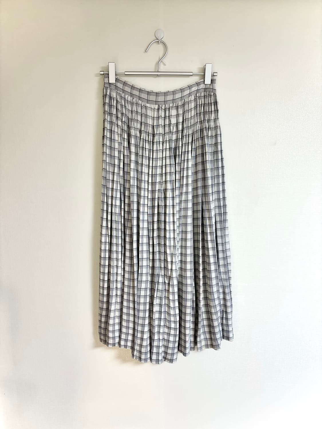 꼼데가르송 체크 플리츠 스커트 상품이미지1