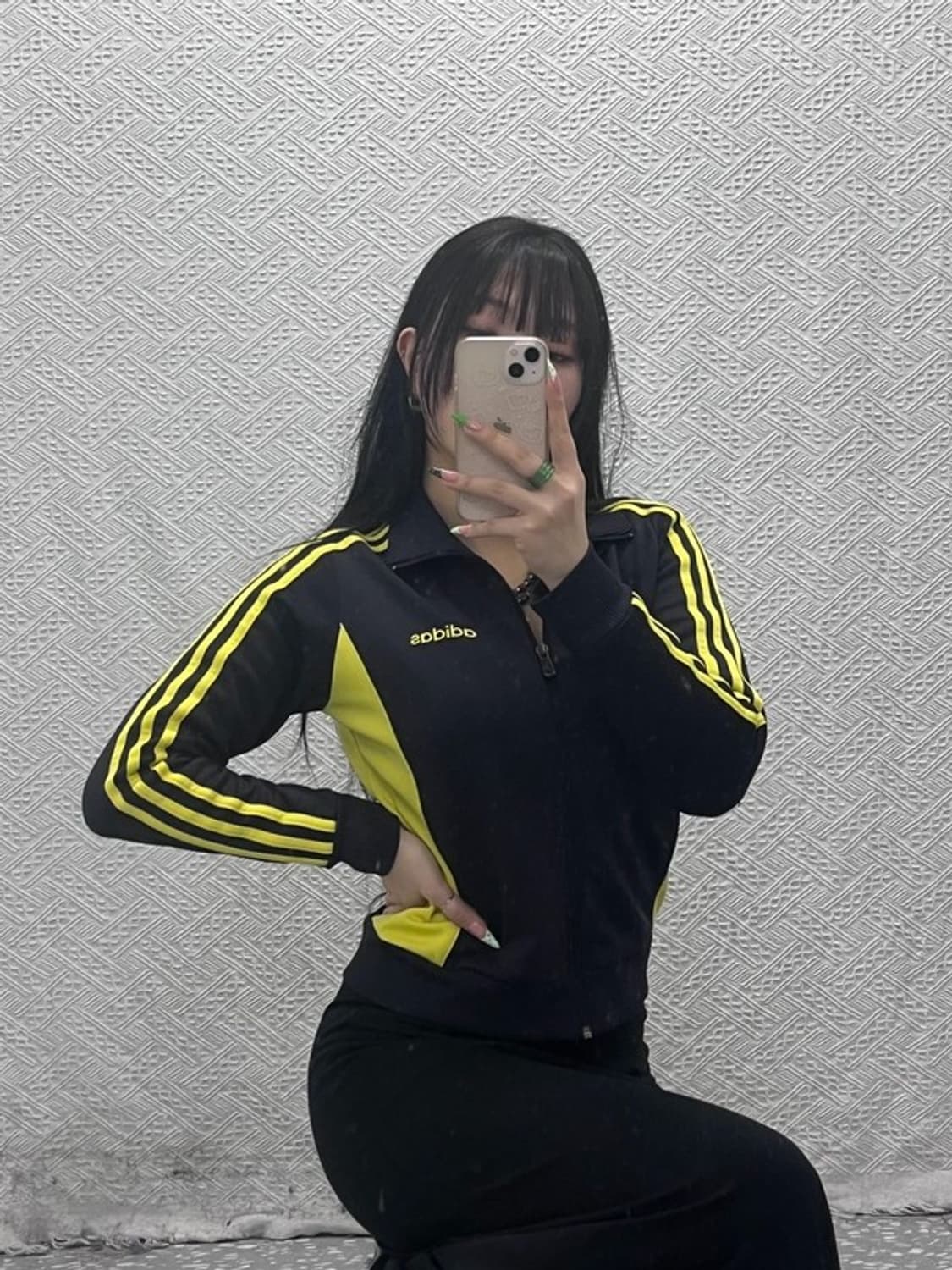 아디다스 Y2K 00's 레트로 스펠아웃 져지 집업 85 C08889 상품이미지2