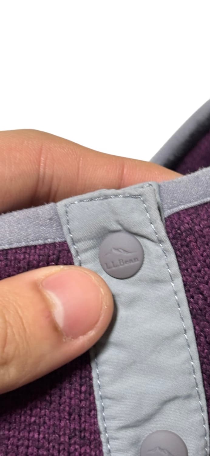 LL Bean Fleece Pullover Jacket 상품이미지3