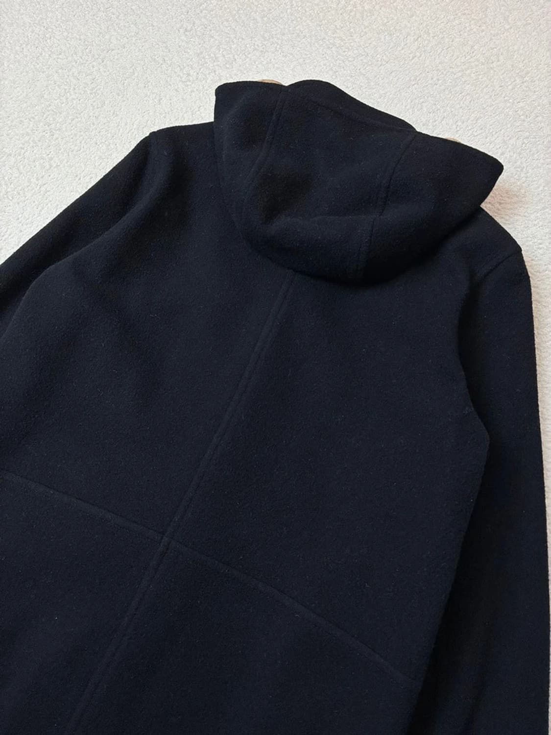 버버리 블루라벨 00's 재팬 울 스트레이트 후디 코트 PN6042    상품이미지6