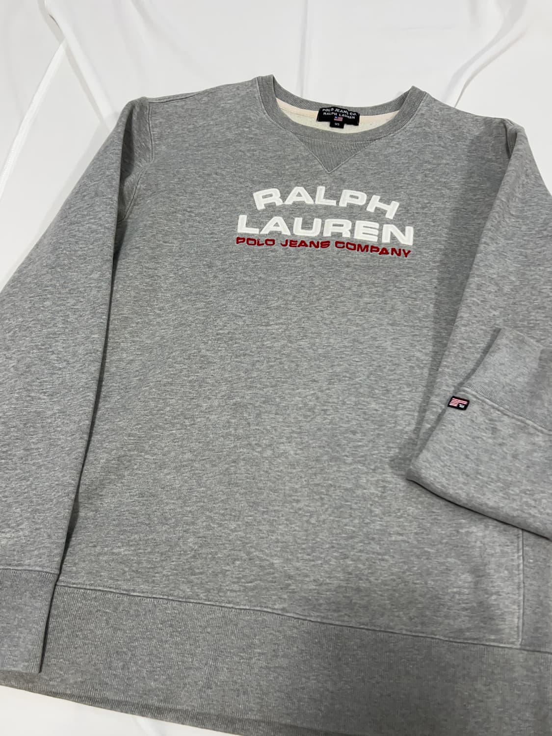 폴로 올드스쿨 성조기 맨투맨 상품이미지1