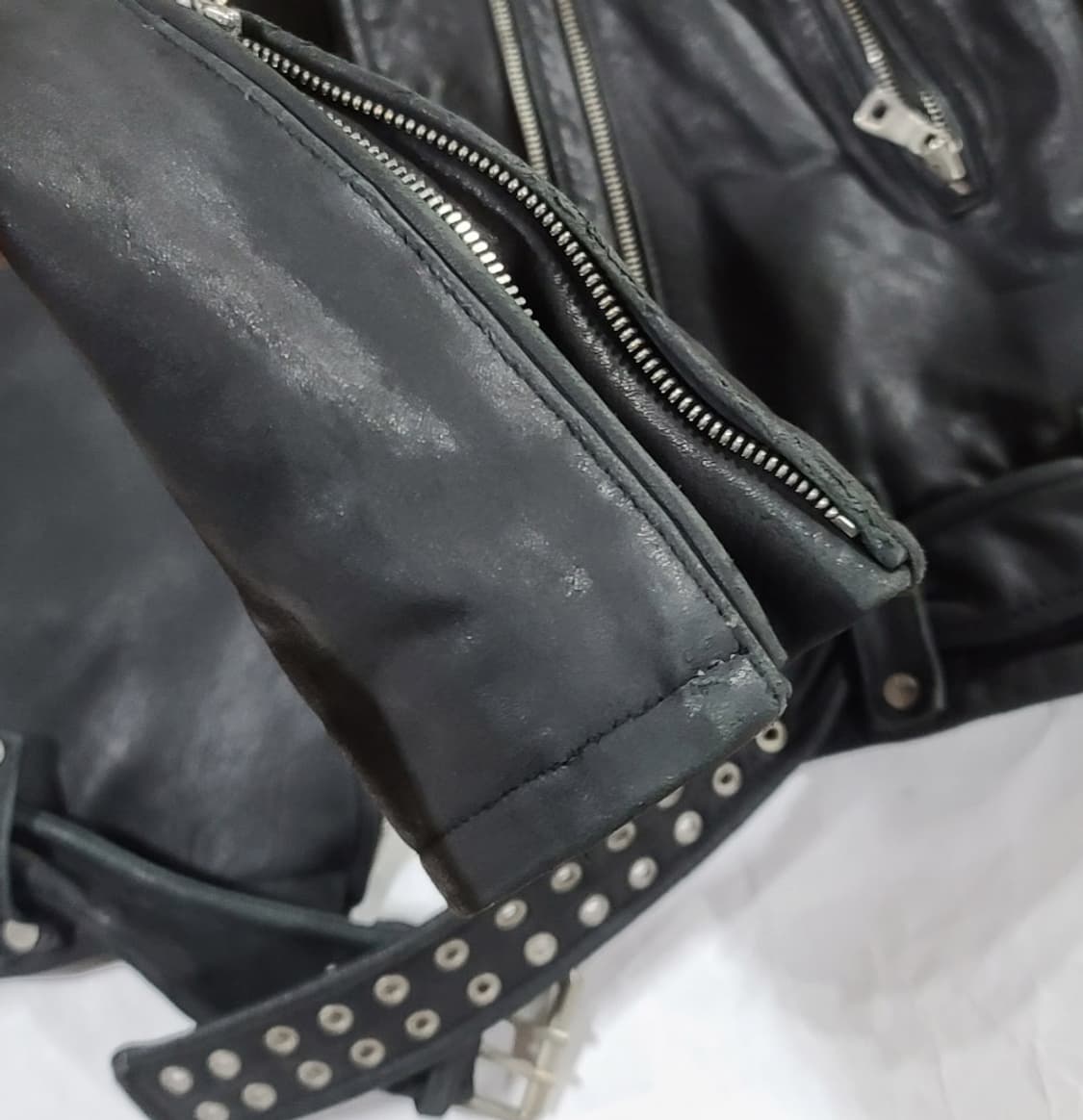 커스텀 가죽 라이더자켓  90사이즈 상품이미지6
