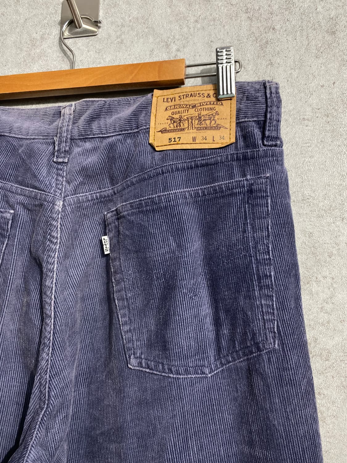 [32] 90s Levi's 517 리바이스 코듀로이 부츠컷 팬츠 상품이미지6