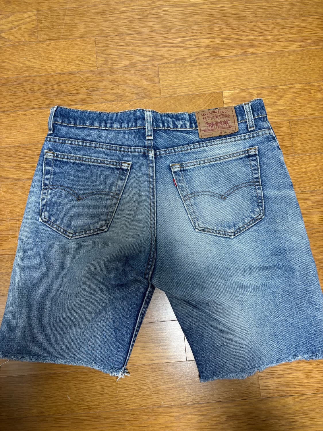 리바이스 usa 505 쇼츠 36 상품이미지2