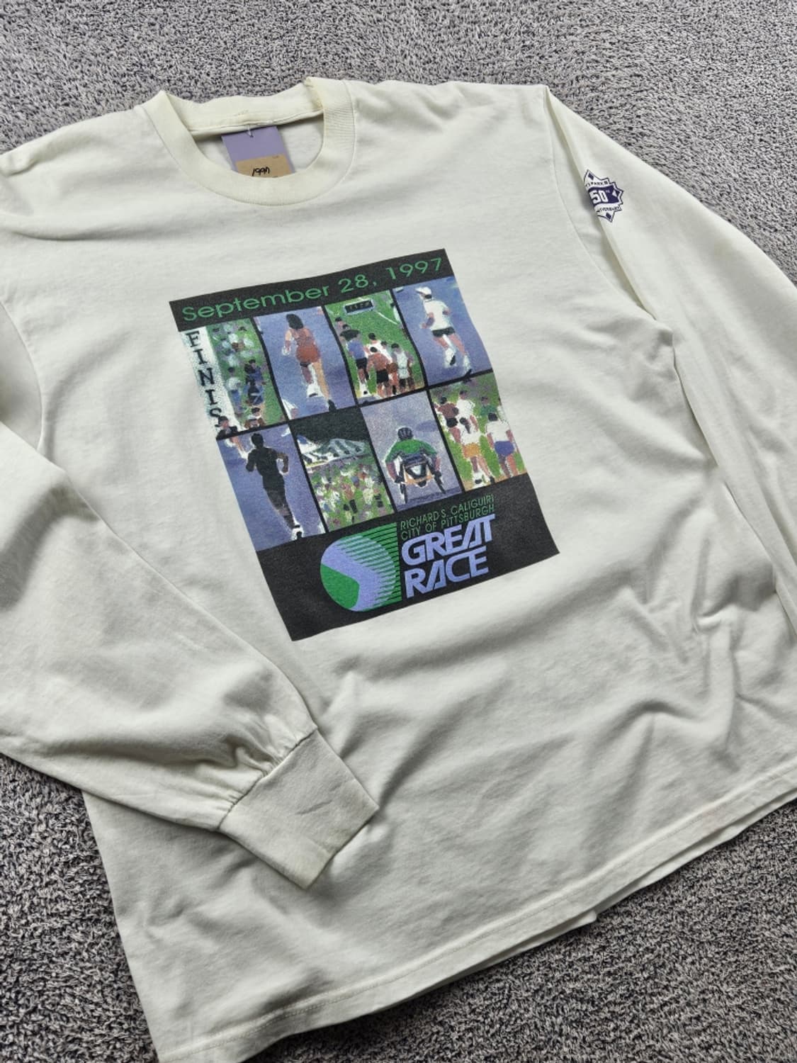 1997 칼리기리 피츠버그 그레이트 레이스 롱슬리브 (L추정)/11121 상품이미지4