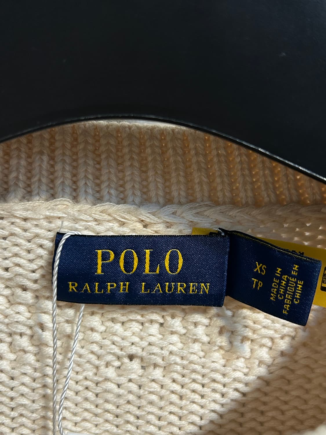 폴로 랄프로렌 패턴 크롭 니트 스웨터 상품이미지6