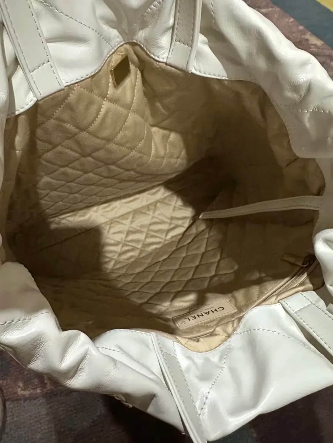 샤넬/22화이트백팩/L 상품이미지3