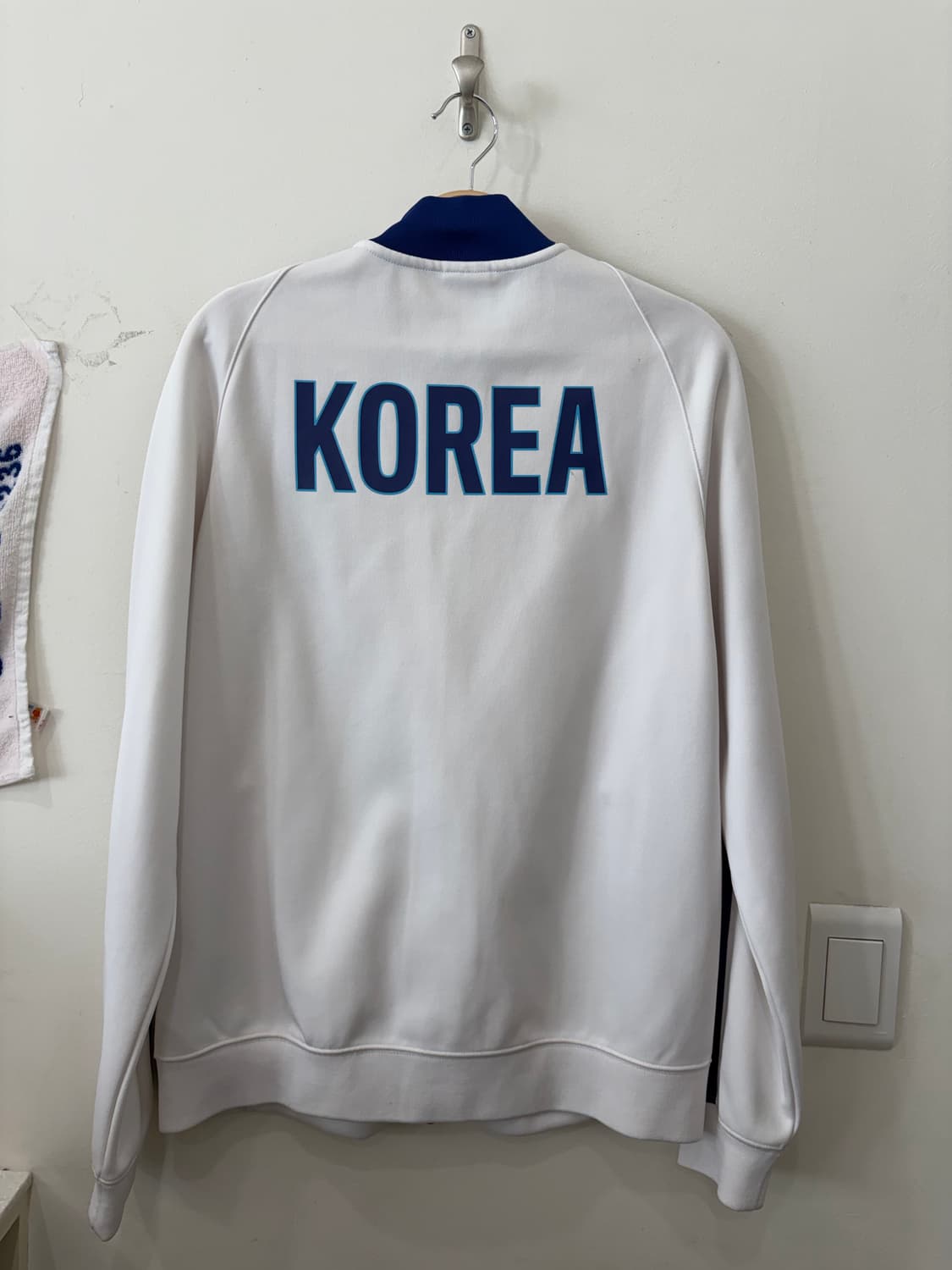 158. 나이키 축구 국가대표 화이트 트랙탑 상품이미지2