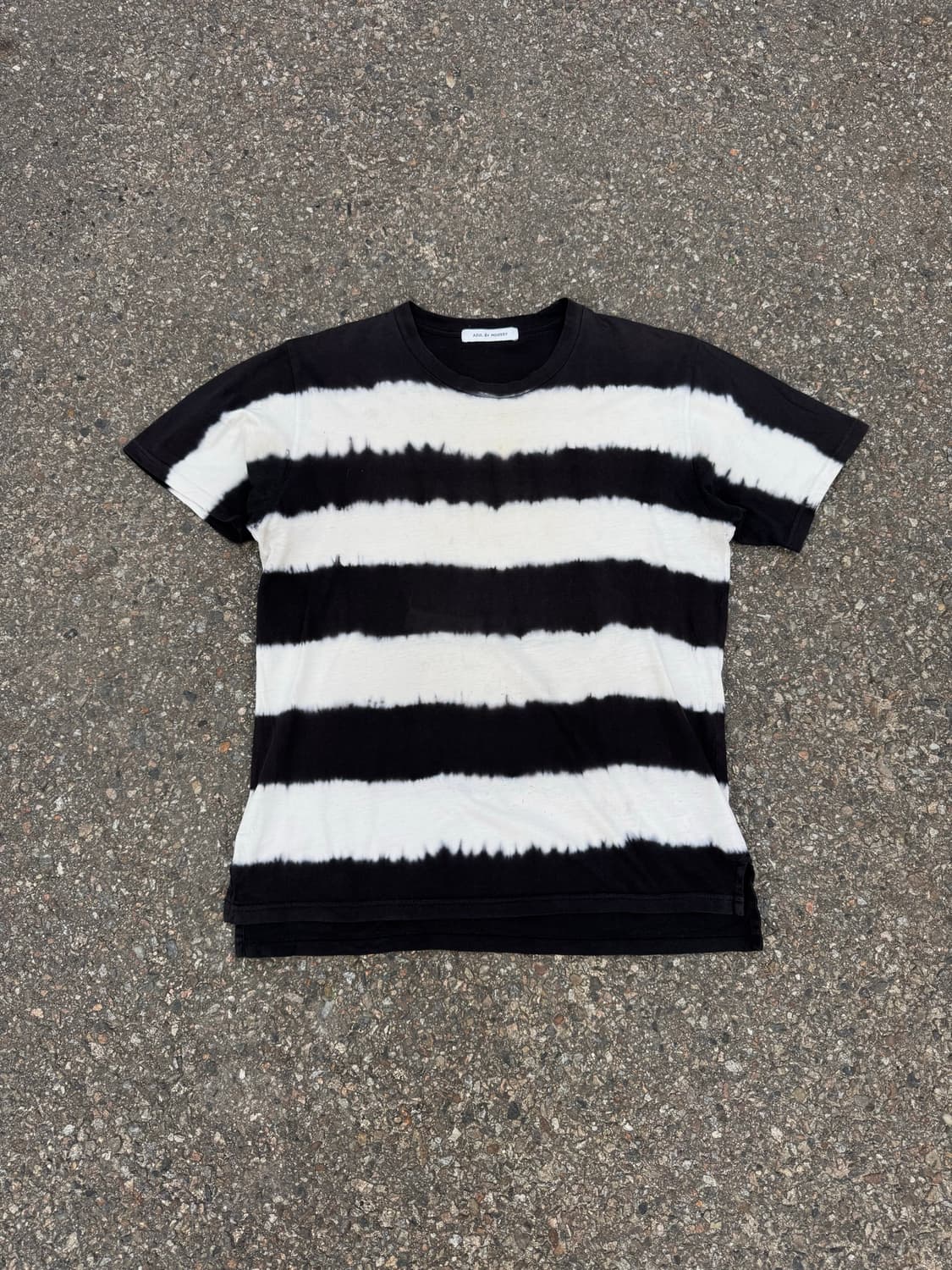 moussy – Stripes Dye T-Shirt  상품이미지1