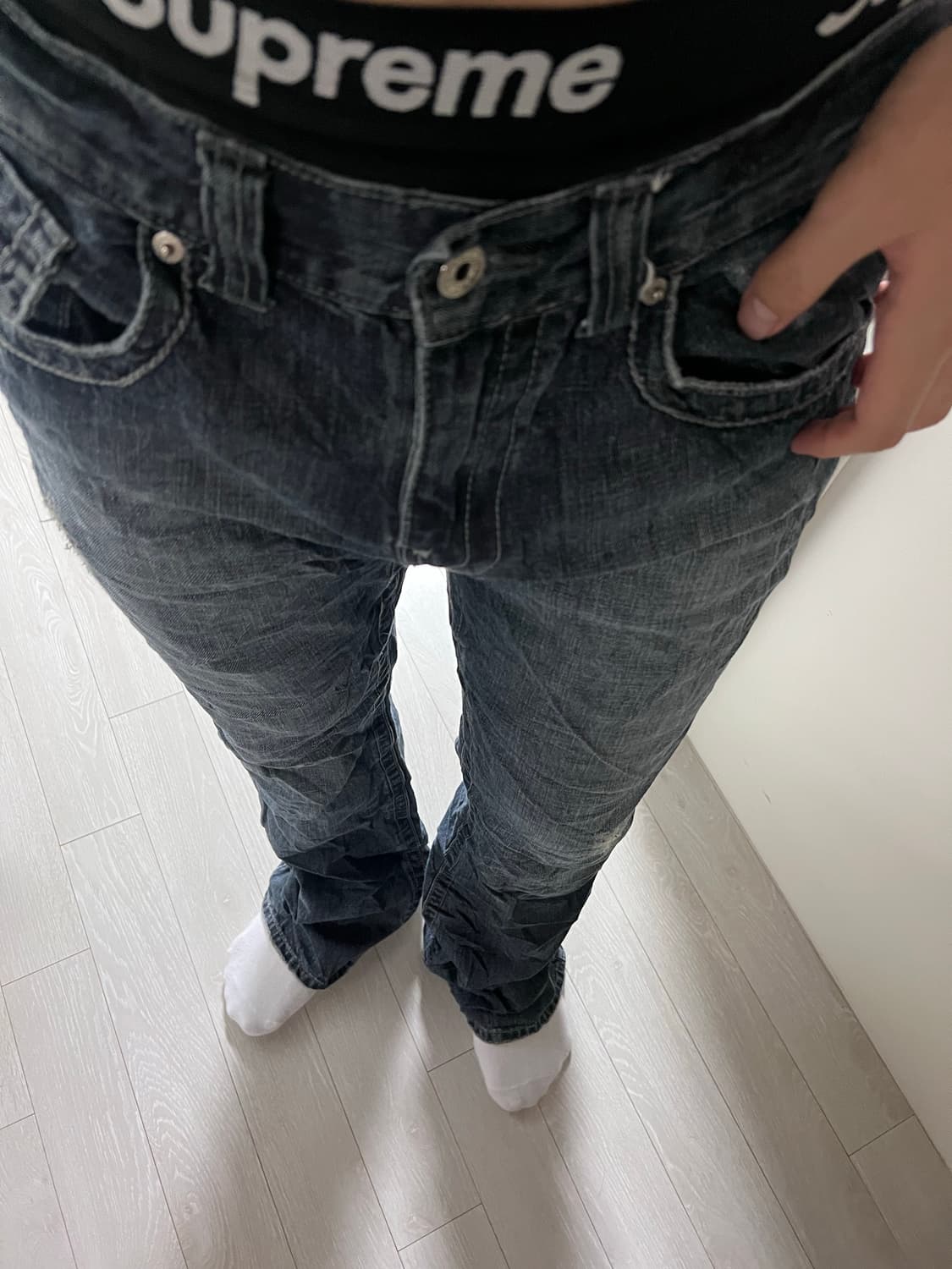 Japanese vintage guess jeans 플레어진 상품이미지2