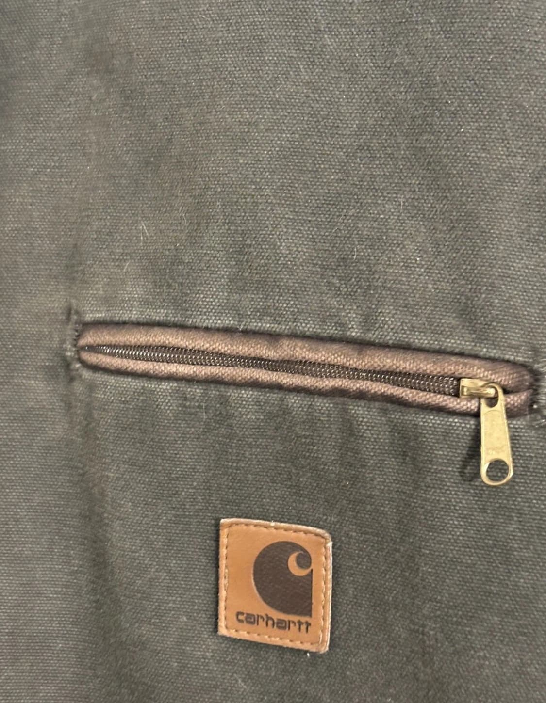 칼하트 J97 빈티지 디트로이트 자켓 모스 그린 상품이미지5