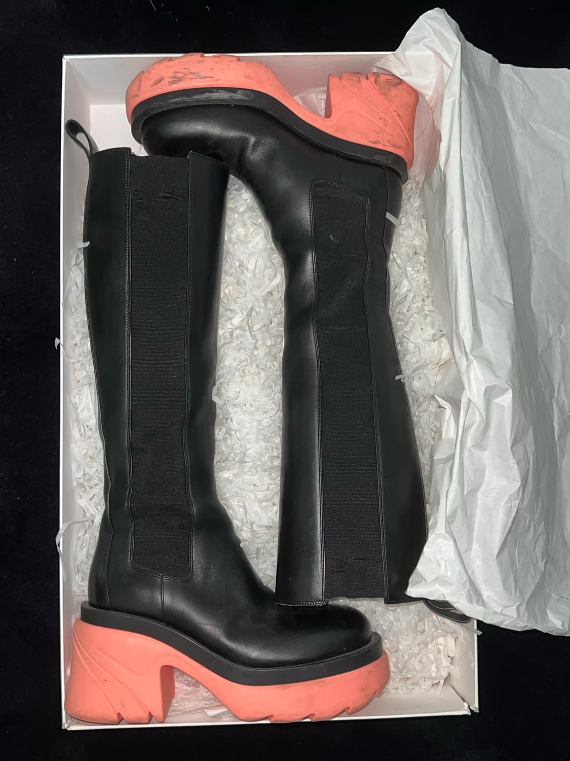 BOTTEGA VENETA 보테가베네타 플래쉬 바이컬러 핑크 38 상품이미지5