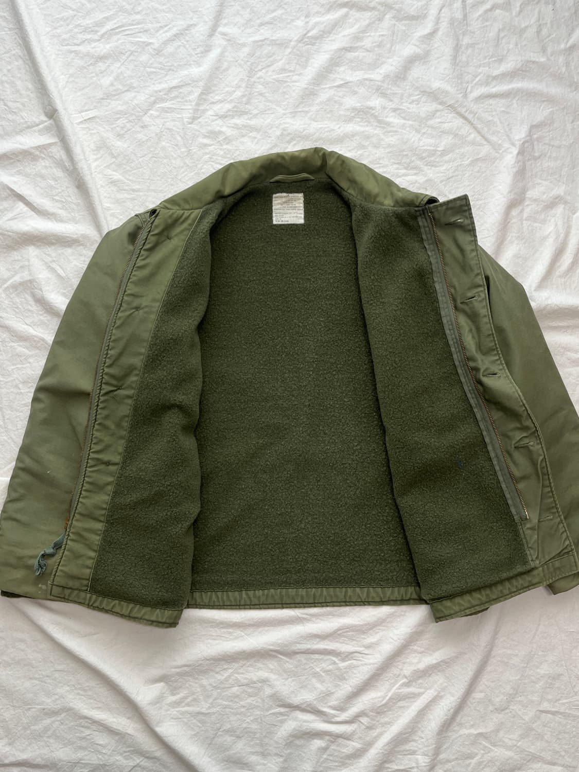 1974 US Navy A-2 Deck Jacket 미군 덱자켓 (XL) 상품이미지3