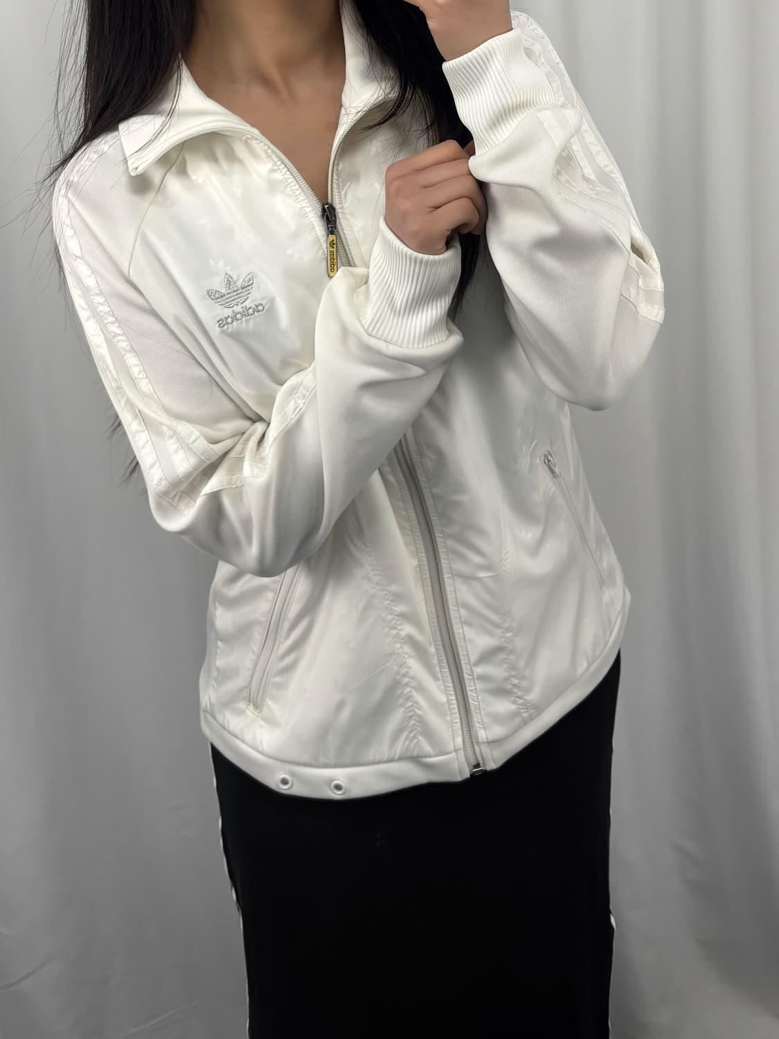 아디다스 화이트 파이어브레이커 트랙탑 상품이미지1