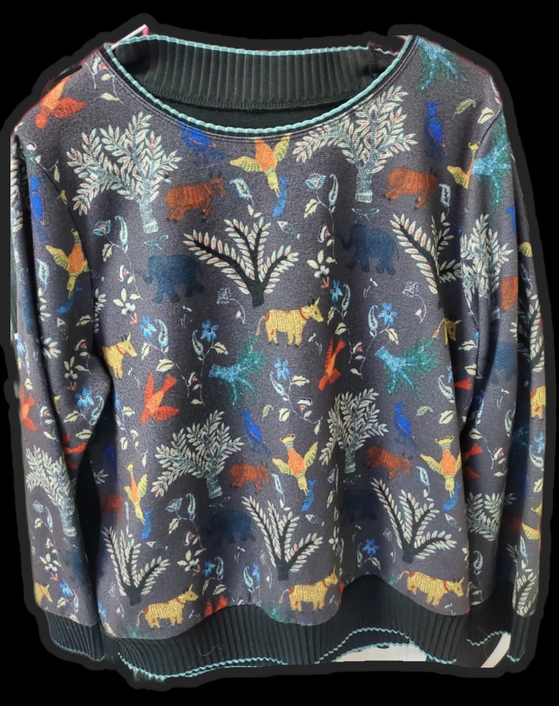 페어리 숲속 동물니트 상품이미지1