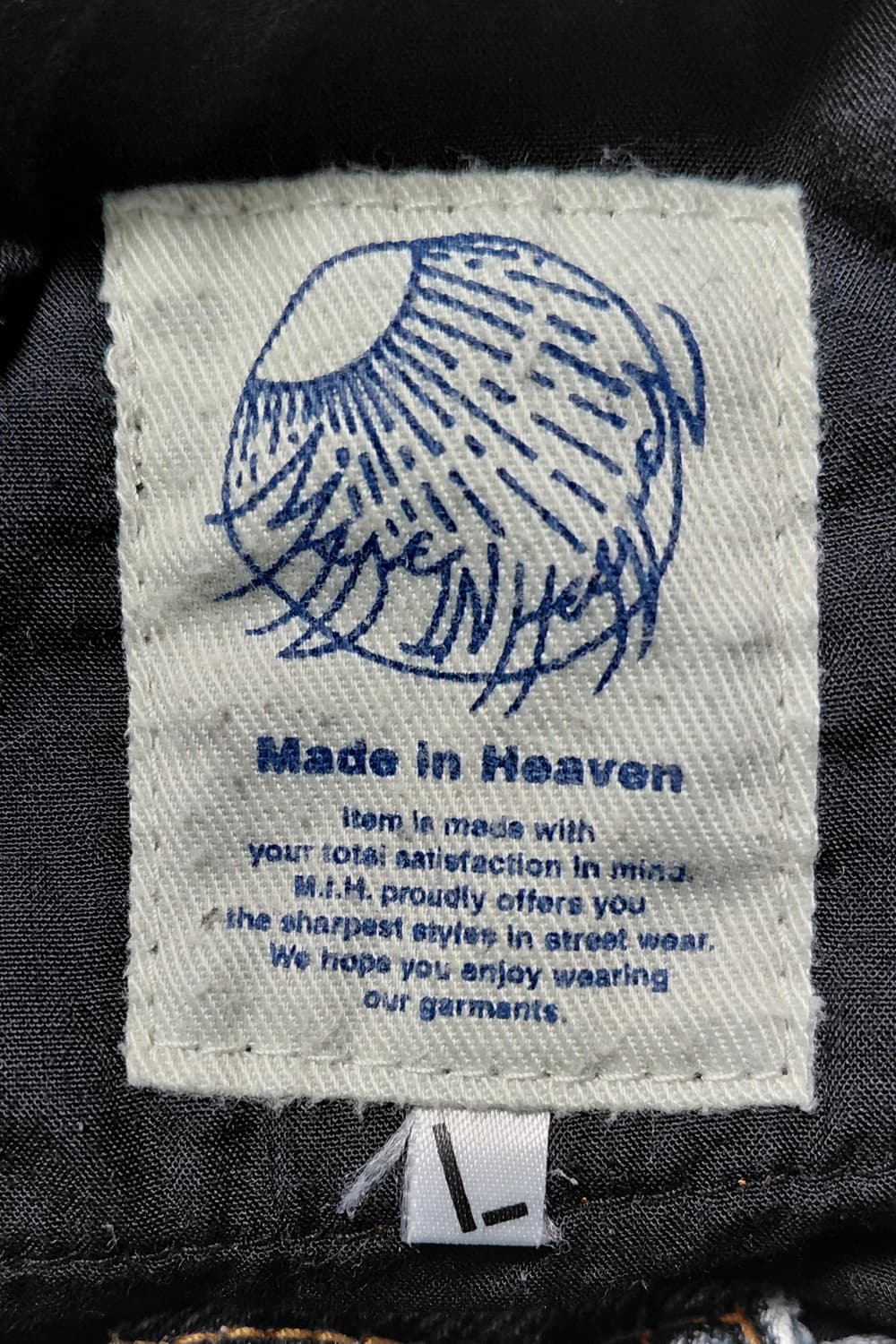 [희귀/아카이브] 일본 브랜드 Made in Heaven 멀티 지퍼 데님 상품이미지5