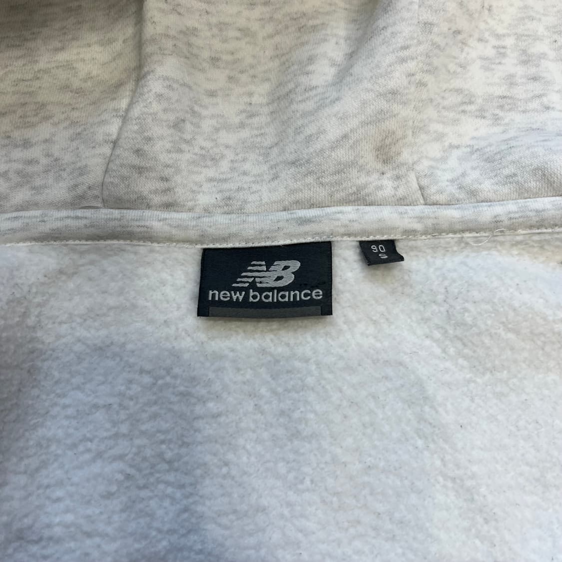 S) 뉴발란스 기모 후드집업자켓 점퍼 남녀공용 상품이미지5