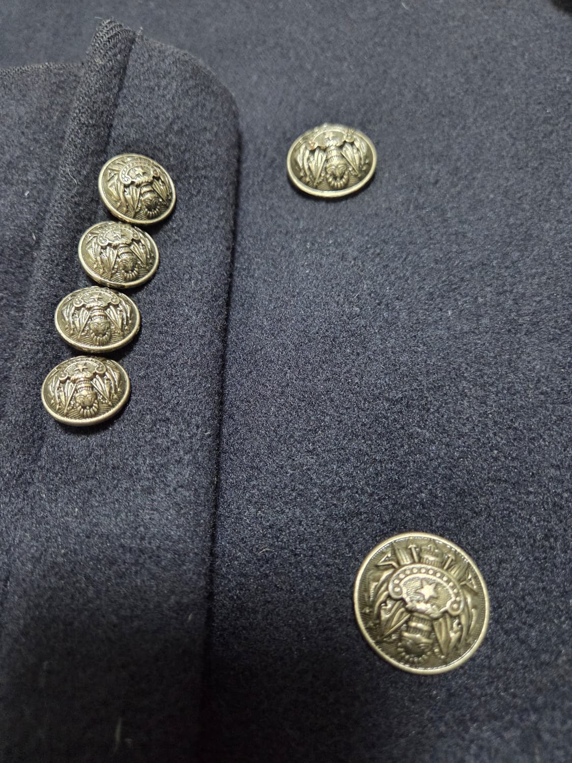 타임옴므 하이넥 하프 코트 상품이미지7