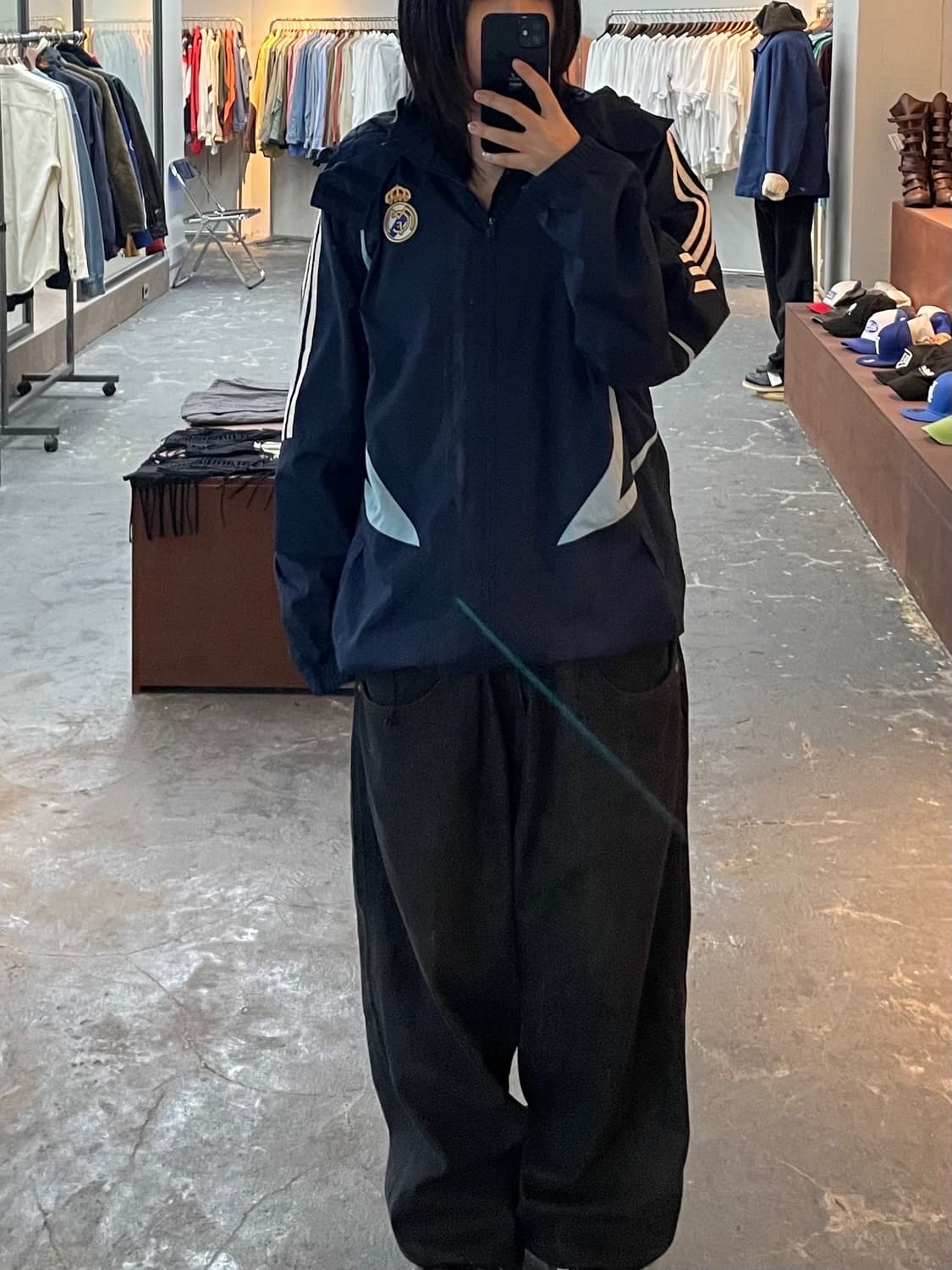 아디다스 레알 마드리드 후디 바람막이자켓 H1206 상품이미지1