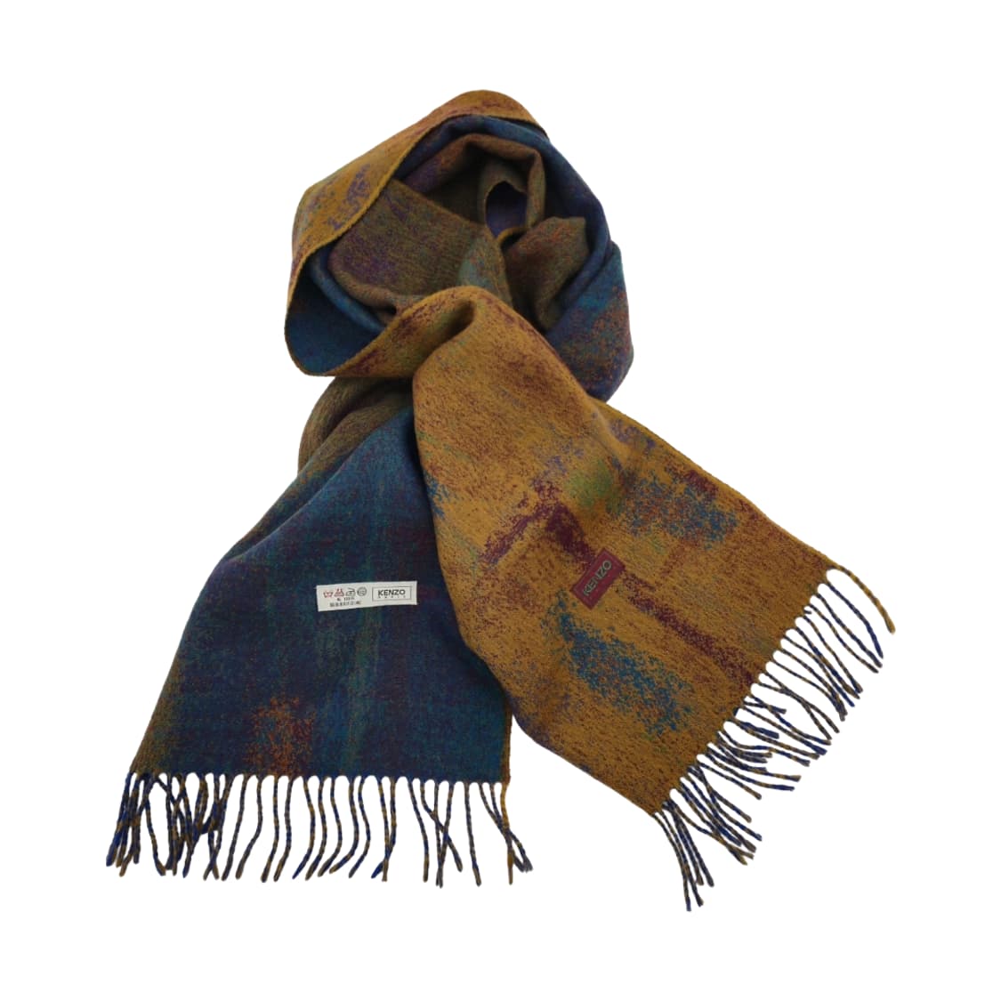KENZO 겐조 양면 목도리 머플러 숄 [JBFS10751-68-01] 상품이미지1