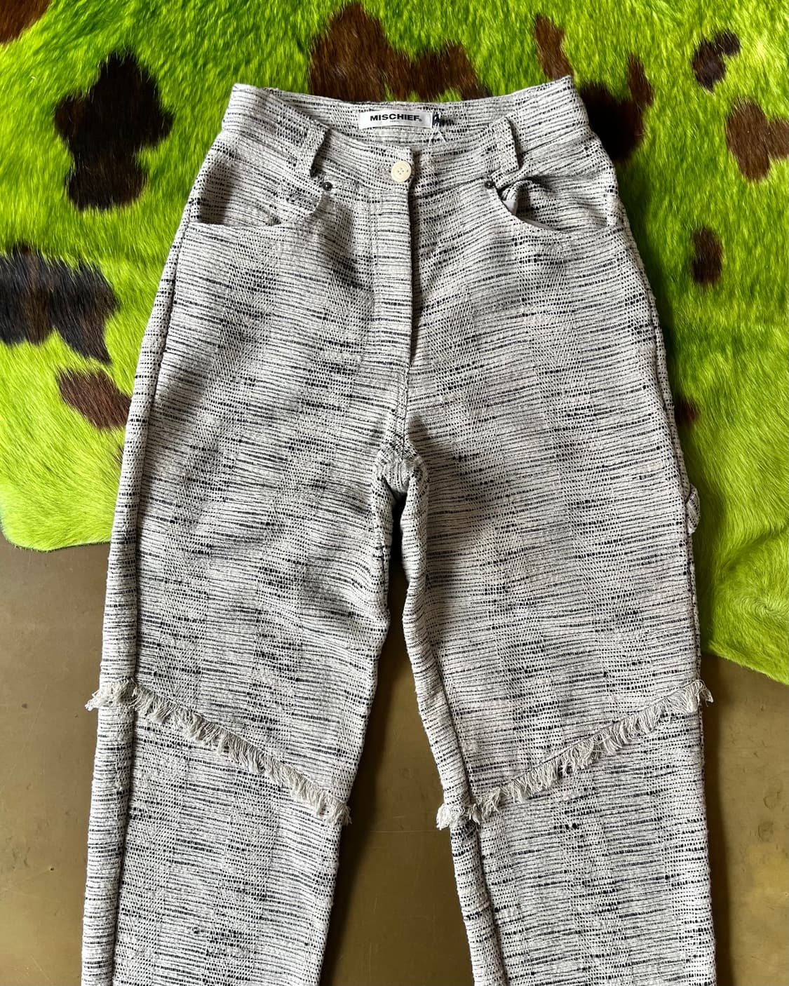 MISCHICF Seoul High-Waist Grunge Trouser 상품이미지6