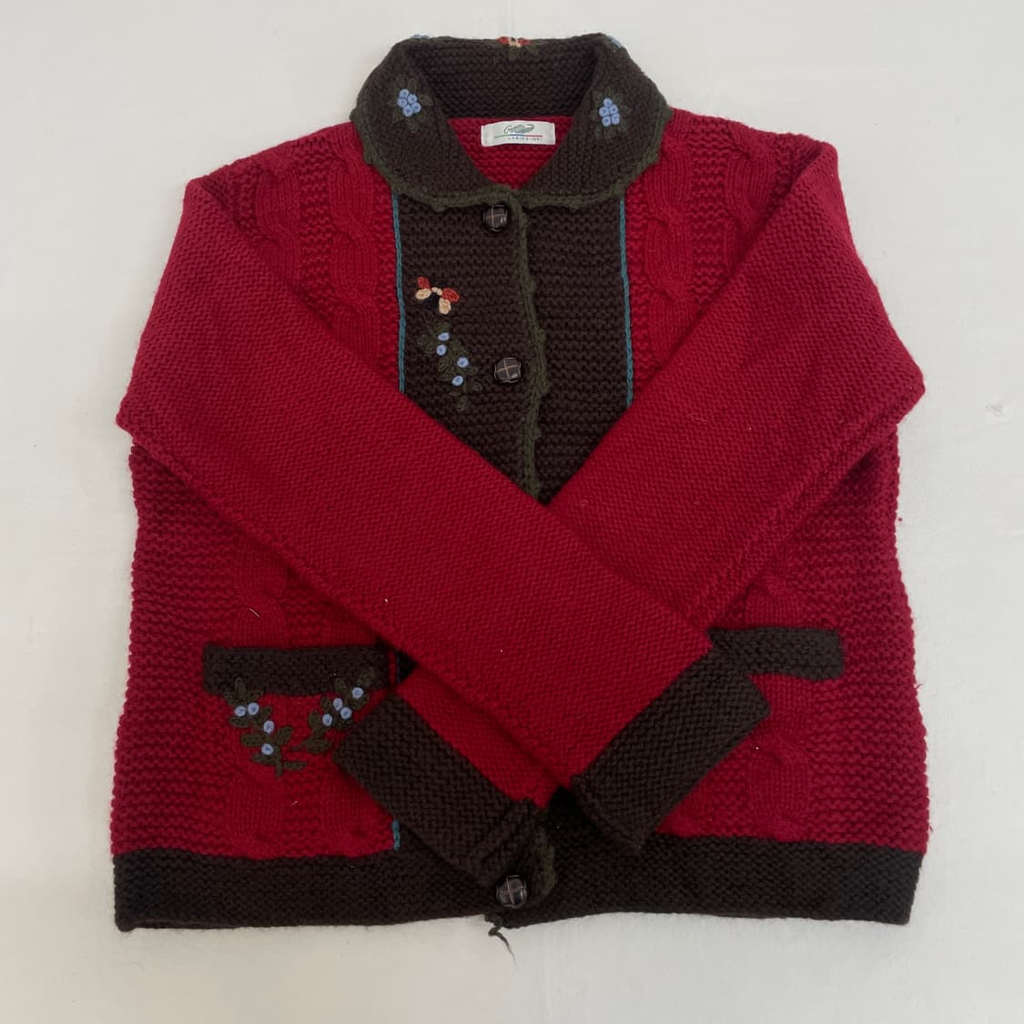 [빈티지] 크로크다일 빈티지 니트 가디건 상품이미지5