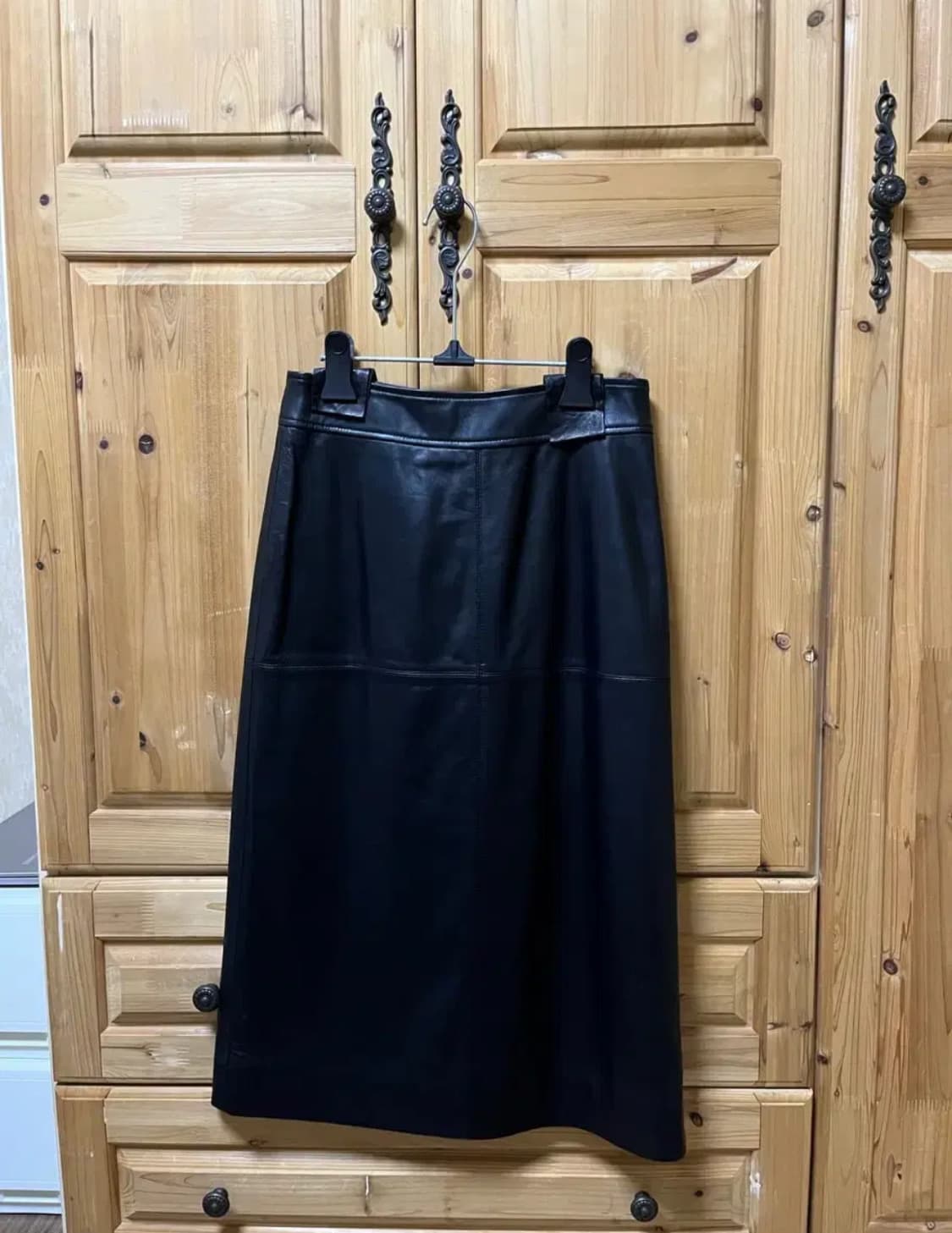 Beaker 양가죽 스커트 상품이미지1