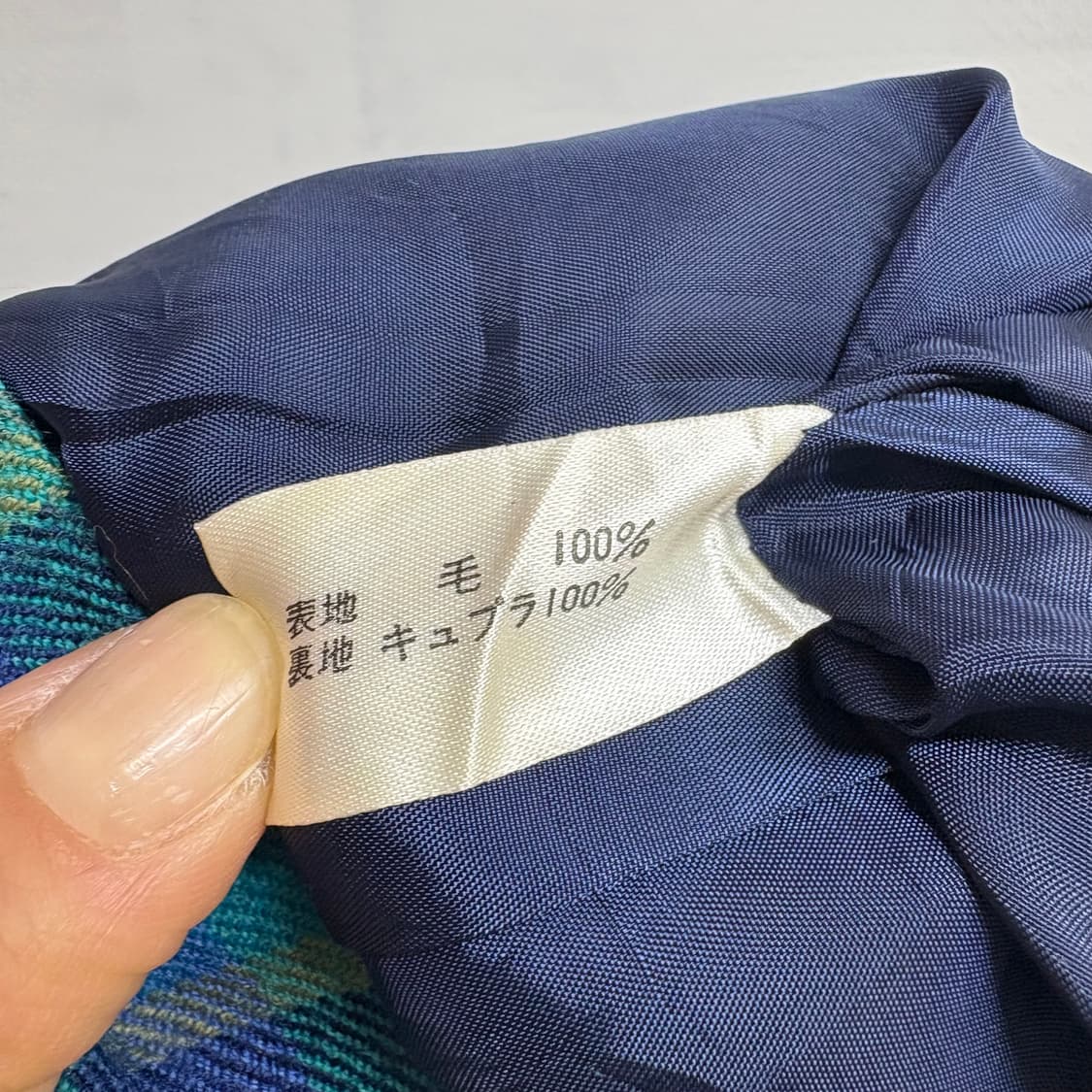 비비드 체크 울 플레어 미디 스커트 (JPN) 상품이미지5