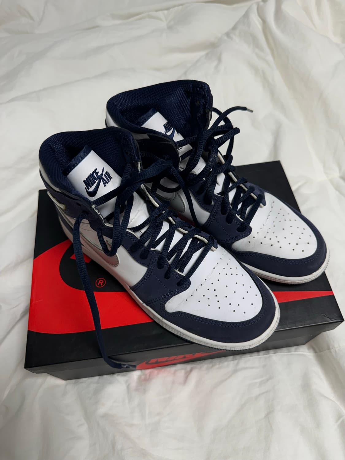 240 (GS) 조던 1 레트로 하이 OG CO.JP 미드나잇 네이비 상품이미지2